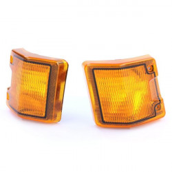 RACES front indicators for VW T3 Bus Box Transporter Platform 79-92, orange