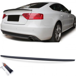 Sport rear spoiler lip black matt fit for Audi A5 8T 07-16