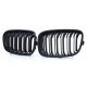 Body kit and visual accessories Sport grille double bar performance matt fit for BMW 1 Series F20 F21 10-14 | races-shop.com