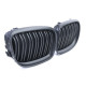 Body kit and visual accessories Sport grille double bar performance matte fit for BMW 3 Series E90 E91 08-12 | races-shop.com