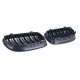 Body kit and visual accessories Sport grille double bar performance matte fit for BMW 3 Series E90 E91 08-12 | races-shop.com