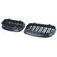 Body kit and visual accessories Sport grille double bar performance matte fit for BMW 3 Series E90 E91 08-12 | races-shop.com