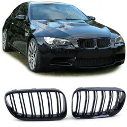 Sport grille double bar performance gloss fit for BMW 3 Series E92 E93 10-13