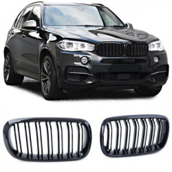 Sport grille double bar performance gloss fit for BMW X5 F15 X6 F16