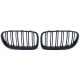 Body kit and visual accessories Sport radiator grille double bar performance matt fit for BMW F10 F11 10-17 | races-shop.com