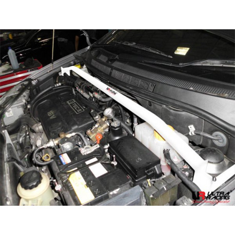 Strutbars Chevrolet Aveo UltraRacing 2-Point Front Upper Strutbar | races-shop.com