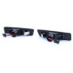 Lighting LED Side Indicators Black Smoke pair suitable for BMW 3 Series E36 96-00 X5 E53 00-07 | races-shop.com