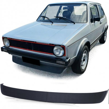 Body kit and visual accessories RACES front splitter for VW Golf 1 74-83 + Cabrio Jetta Caddy 1 | races-shop.com