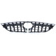 Body kit and visual accessories Radiator grille sport optics black gloss chrome for Mercedes GLK X204 facelift 12-15 | races-shop.com