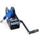 Ratchet Tie-Downs Professional winch hand winch black with strap blue 1500kg 8 meters | races-shop.com