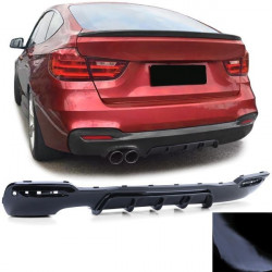 Rear diffuser performance gloss tailpipes left fit for BMW 3 Series GT F34 from 13