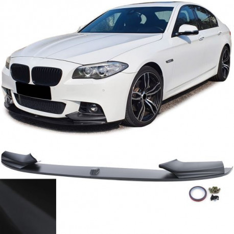 Body kit and visual accessories Front spoiler lip performance Matt fit for BMW 5 Series F10 F11 10-17 | races-shop.com