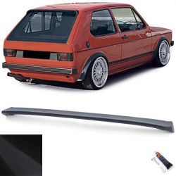 RACES roof spoiler (Sport) for VW Golf 1 74-85 also GTI, matt black