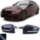 Mirrors and mirror covers Mirror caps black gloss for replacement fits BMW 5 Series G30 G31 from 17 | races-shop.com