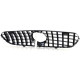 Body kit and visual accessories RACES grille (Sport) for Mercedes GLC X253 SUV 15-20, glossy black | races-shop.com