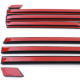 Body kit and visual accessories Door moldings bumper moldings trim set 8 pieces suitable for BMW 5 series E34 88-96 | races-shop.com