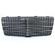 Body kit and visual accessories Radiator grille grill insert incl chrome stripsfor Mercedes W124 85-95 | races-shop.com