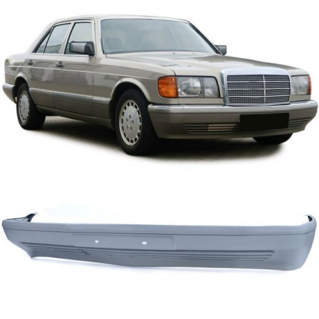 Body kit and visual accessories Front bumper fit for Mercedes S class W126 sedan 79-91 | races-shop.com