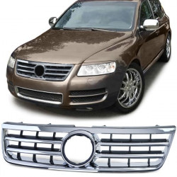 RACES grille for VW Touareg 7L 02-06, black chrome