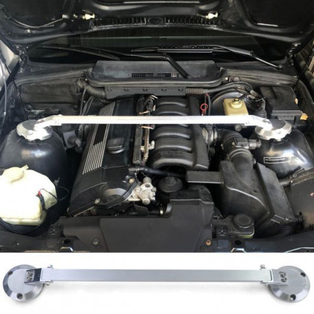 Strutbars Aluminum strut brace front 3tlg performance fit for BMW 3 series E36 6 cyl 90-99 | races-shop.com