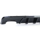 Body kit and visual accessories Sport rear diffuser performance black gloss fits BMW 1 Series E82 E88 07-13 | races-shop.com
