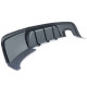 Body kit and visual accessories Sport rear diffuser performance black gloss fits BMW 1 Series E82 E88 07-13 | races-shop.com