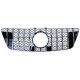 Body kit and visual accessories Sport grille with grille black chrome for Mercedes M Class ML W164 08-11 | races-shop.com