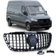 Body kit and visual accessories Sport front grille black gloss for Mercedes Sprinter 907 910 from 18 | races-shop.com