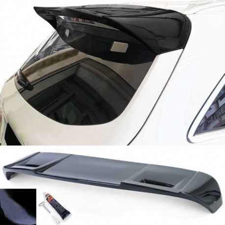 Body kit and visual accessories RACES roof spoiler (Sport) for Mercedes GLC SUV X253 from 15, glossy black | races-shop.com