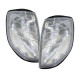 Lighting Turn signal white - pair for Mercedes S Class W140 91-94 | races-shop.com
