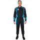 Racing suit RACES EVO III PRO, aqua blue
