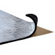 Sound insulation Sound insulating material CTK Elastic F10 50 x 40 x 1cm - self-adhesive | races-shop.com