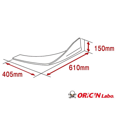 Body kit and visual accessories ORIGIN LABO universal canards (Type L), carbon | races-shop.com