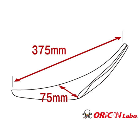 Body kit and visual accessories ORIGIN LABO universal canards (Type EX), FRP | races-shop.com