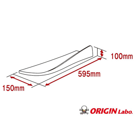 Body kit and visual accessories ORIGIN LABO universal canards, FRP | races-shop.com