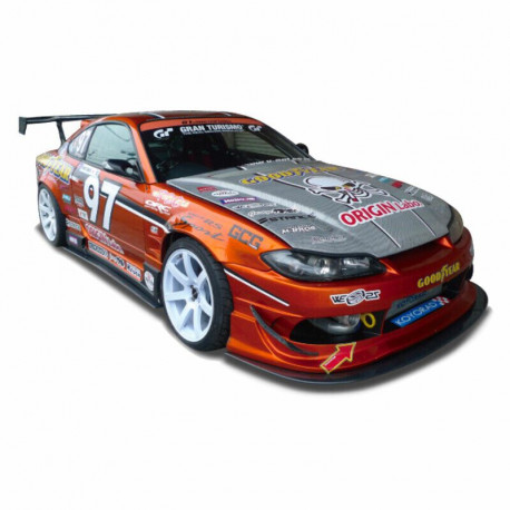 Body kit and visual accessories Origin Labo Racing Line Carbon Front Canards for Nissan Silvia S15 (4 pcs) | races-shop.com