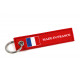 keychains Jet tag keychain "Made in France" | races-shop.com