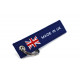 keychains Jet tag keychain "Made in UK" | races-shop.com