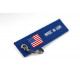 keychains Jet tag keychain "Made in USA" | races-shop.com