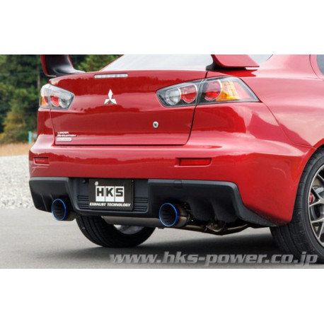 HKS exhaust systems HKS Super Turbo Catback for Mitsubishi Lancer Evo X | races-shop.com