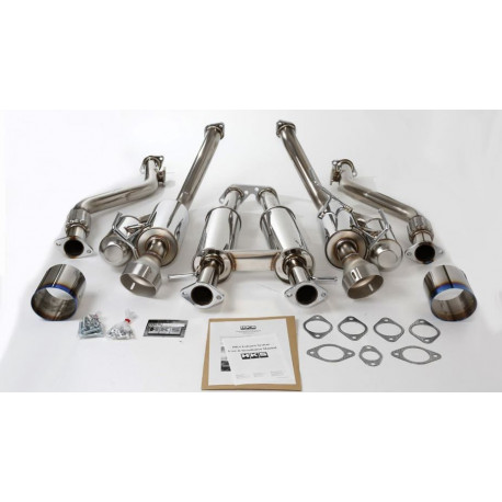 HKS exhaust systems HKS Full Dual Ti-Tip Catback for Nissan 370Z | races-shop.com