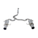 HKS exhaust systems HKS Silent Hi-Power Catback for Subaru Legacy Wagon B4 BP5 (03-09, EJ20 Turbo) | races-shop.com