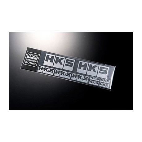 Stickers HKS Sticker - Logo Sticker Metallic | races-shop.com
