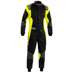 FIA race suit Sparco FUTURA black/yellow
