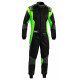 FIA racing suit SPARCO FUTURA, black/green