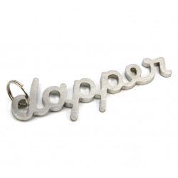 Dapper keychain - stainless steel