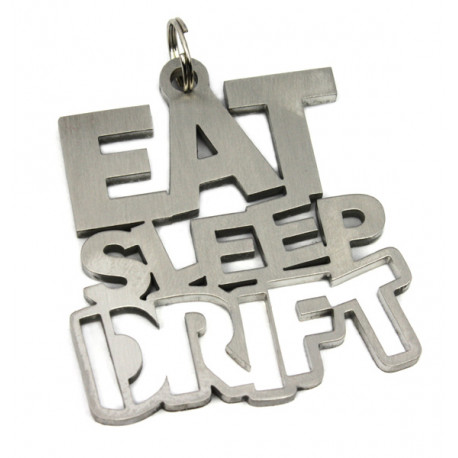 keychains EAT SLEEP DRIFT keychain - stainless steel | races-shop.com
