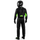 Suits FIA racing suit SPARCO Sprint R566, black/green | races-shop.com