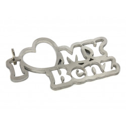 I love my Benz keychain - stainless steel