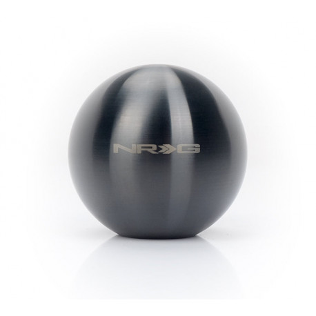 Shifter knobs NRG ball type shift knob weighted, black chrome | races-shop.com